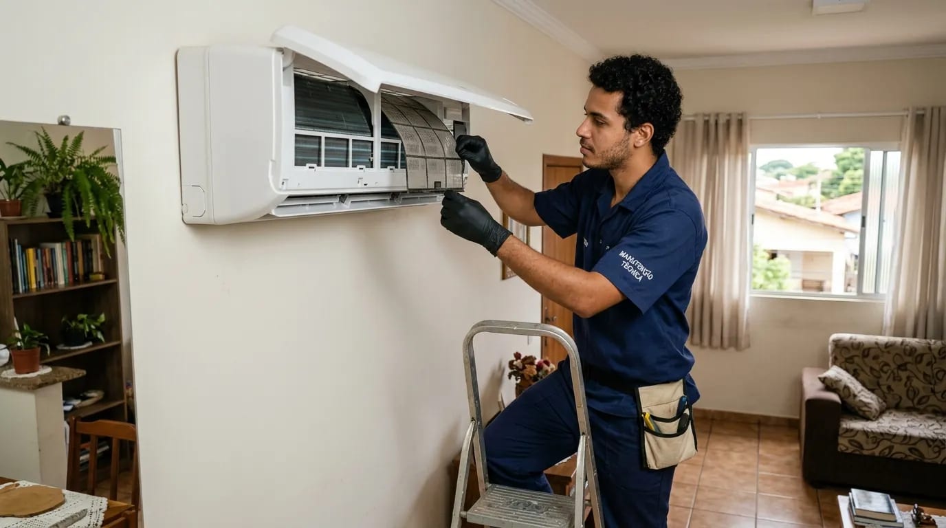 Manutenção do split em Piracicaba‑SP